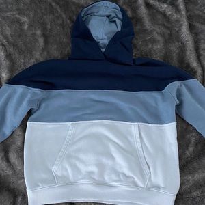 Navy, Blue, and White American Eagle Hoodie